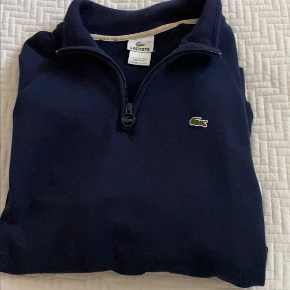 Lacoste Quarter ZIP Sweatshirt